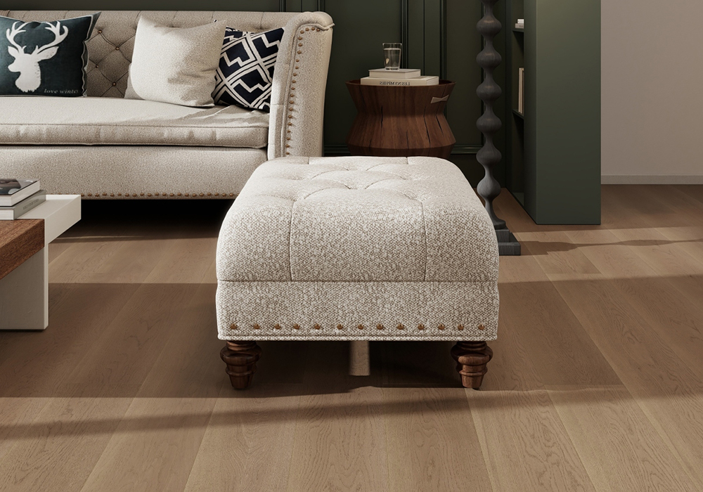 Oak Herringbone Stream-Valley Engineered Wood Flooring-KZR9101