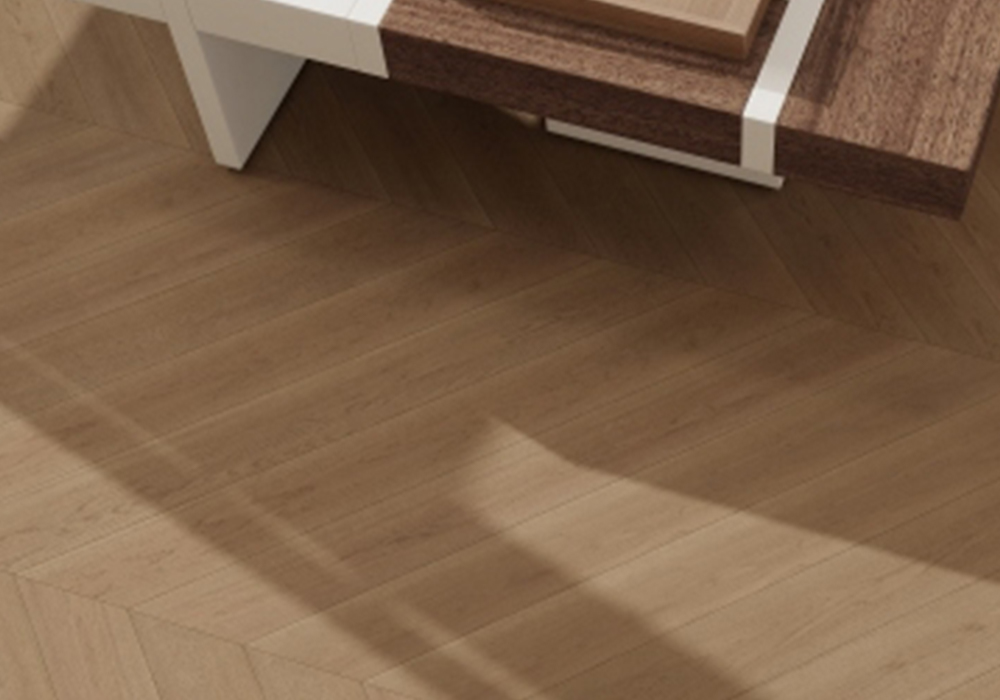 Oak Herringbone Stream-Valley Engineered Wood Flooring-KZR9101