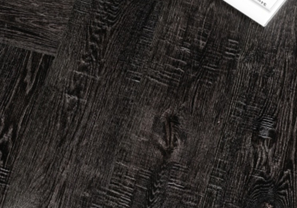 Rustic Oak Straight-Plank Dark-Chocolate Engineered Wood Flooring-K9ZD1905