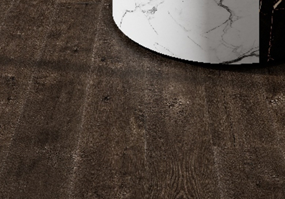 Straight-Plank Rich-Coffee Oak Engineered Wood Flooring-K9ZD1907