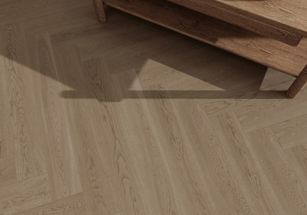 Oak Trapezoid-Parquet Cloud-Drift Engineered Wood Flooring-KZT4303