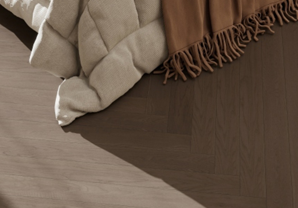 Oak Chevron Dusk-Glow Engineered Wood Flooring-KZY7904