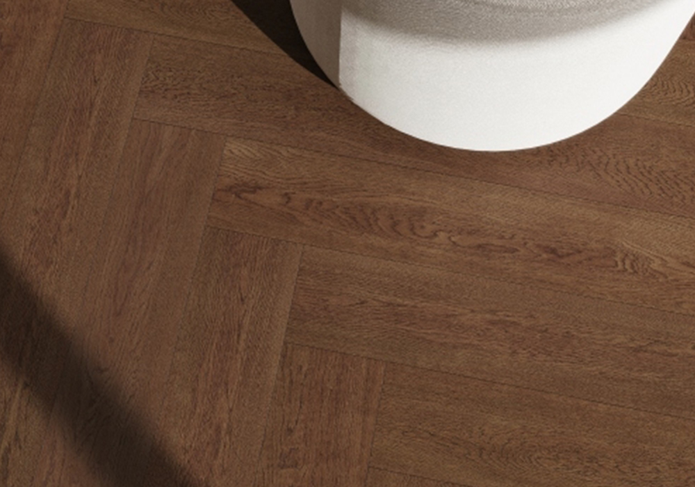 Oak Herringbone Graceful-Charm Engineered Wood Flooring-KZR9105
