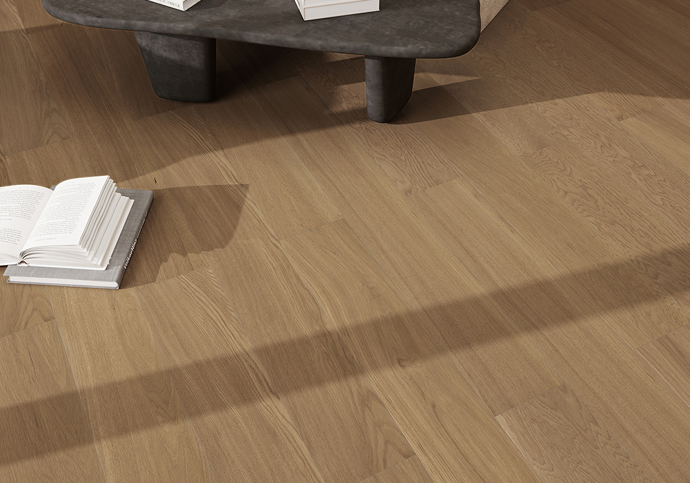 Ivory Oak Slim-Profile Engineered Wood Flooring-CZD1201