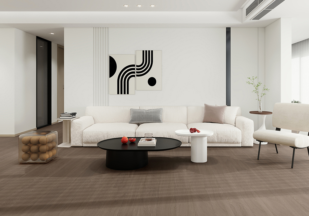 Slim-Profile Feather-White Oak Engineered Wood Flooring-CZD1202