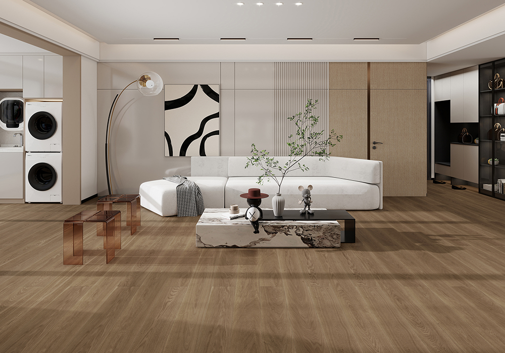 Floating-Ripple Oak Signature Engineered Wood Flooring-KZD1921