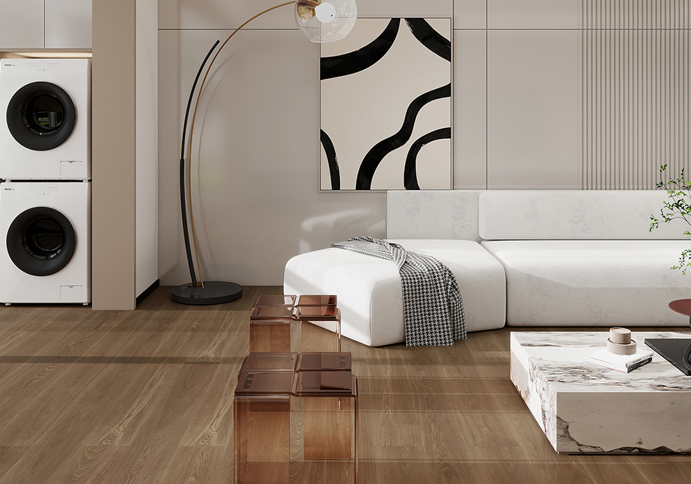 Floating-Ripple Oak Signature Engineered Wood Flooring-KZD1921
