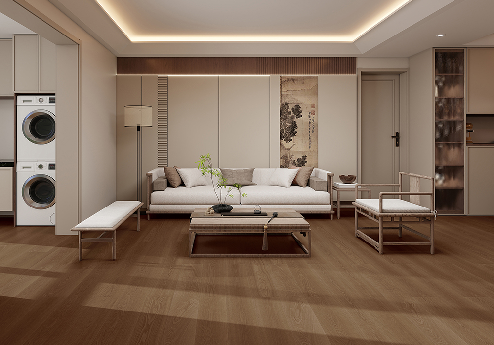 Wind-Valley Finish Ash Textured Engineered Wood Flooring-QQD1223