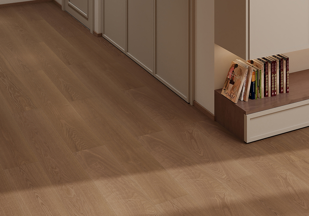Wind-Valley Finish Ash Textured Engineered Wood Flooring-QQD1223
