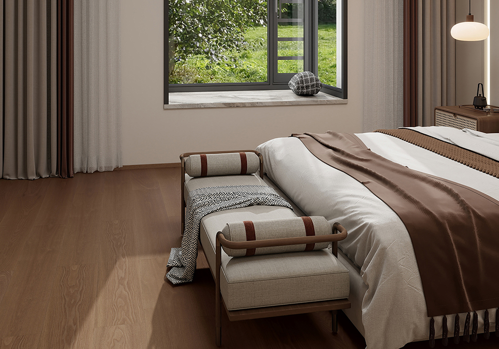 Wind-Valley Finish Ash Textured Engineered Wood Flooring-QQD1223