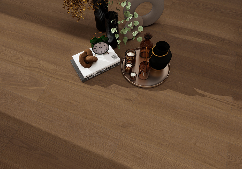 Wind-Valley Finish Ash Textured Engineered Wood Flooring-QQD1223