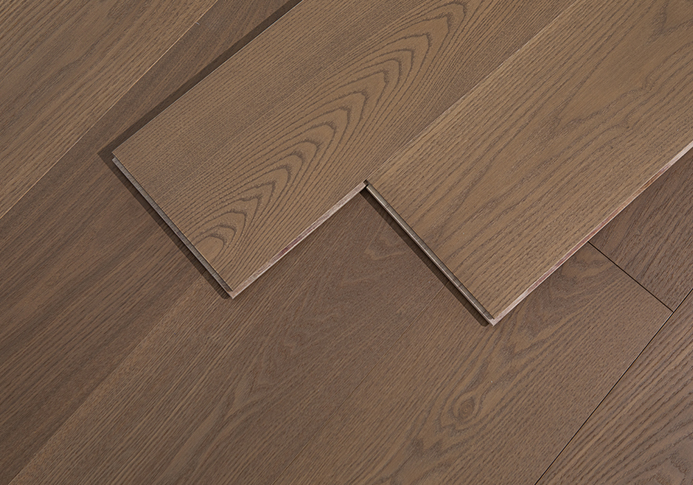 Wind-Valley Finish Ash Textured Engineered Wood Flooring-QQD1223