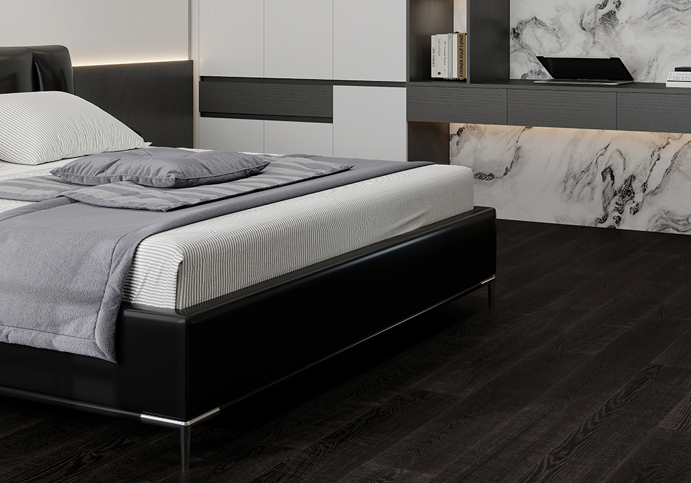 Lake Finish Ash Textured Engineered Wood Flooring-QQD1227