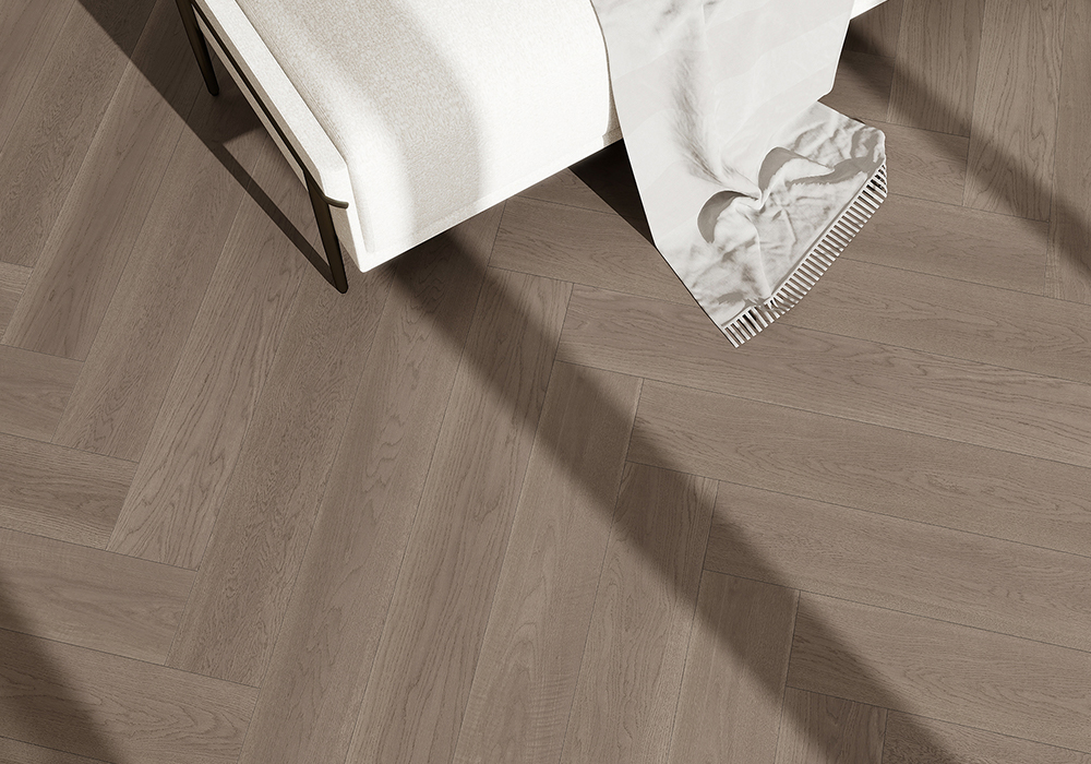 Dusk-Glow Oak Straight-Plank Engineered Wood Flooring-KZD1204