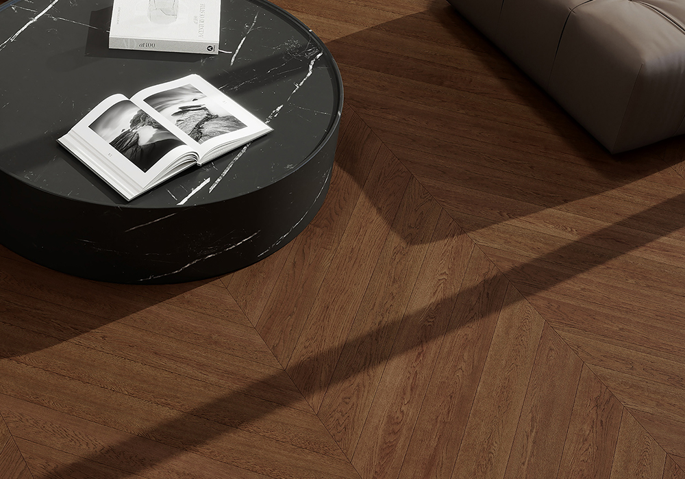 Graceful-Charm Oak Straight-Plank Engineered Wood Flooring-KZD1905