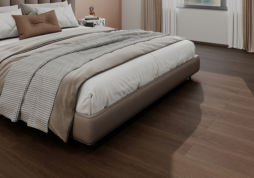Wave-Cured Azure-Frost Oak Engineered Wood Flooring-WZD1935