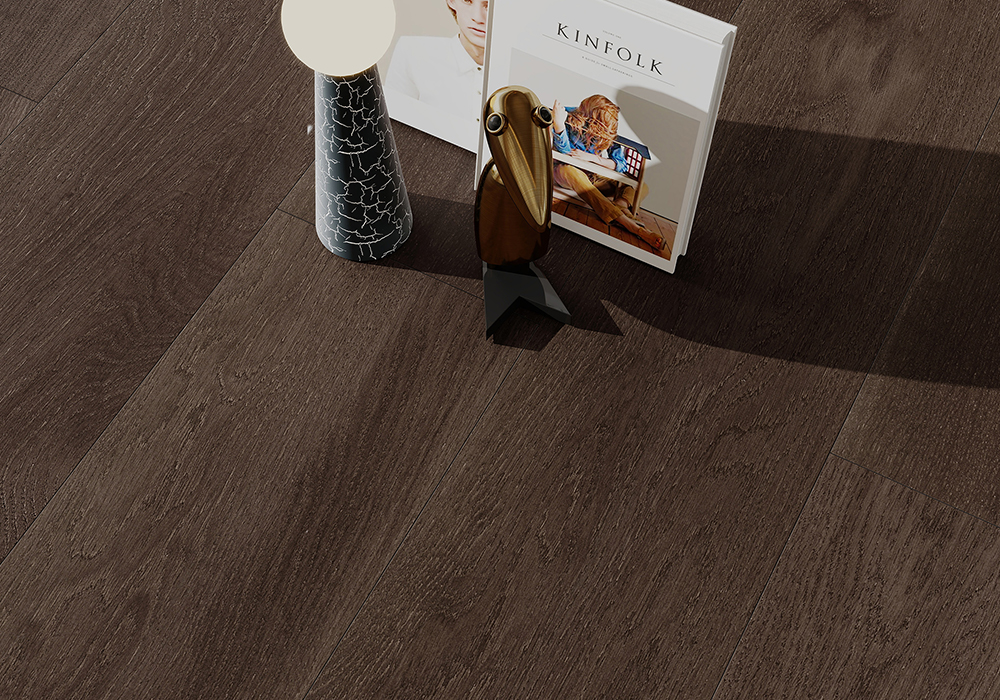 Wave-Cured Azure-Frost Oak Engineered Wood Flooring-WZD1935