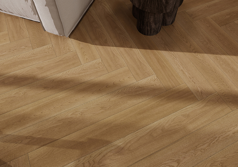 Straight-Plank Clear-Summer Oak Engineered Wood Flooring-KZD1902