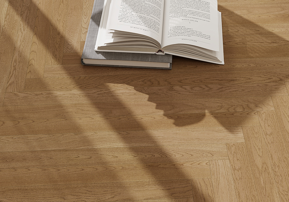 Oak Straight-Plank Clear-Summer Engineered Wood Flooring-KZD1202