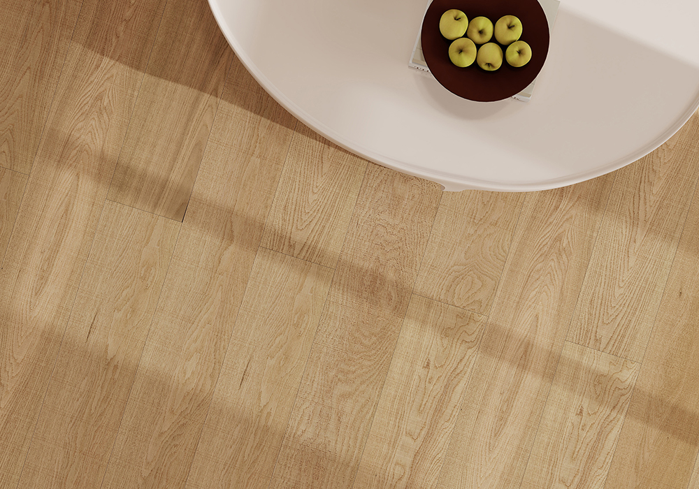 Oak Frost-Bloom Weave Wave-Cured Engineered Wood Flooring-WZD1931