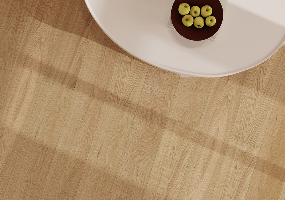 Oak Frost-Bloom Weave Wave-Cured Engineered Wood Flooring-WZD1931