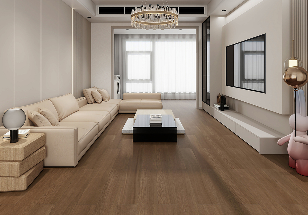 Oak Champagne Weave Slim-Profile Engineered Wood Flooring-CZD1203