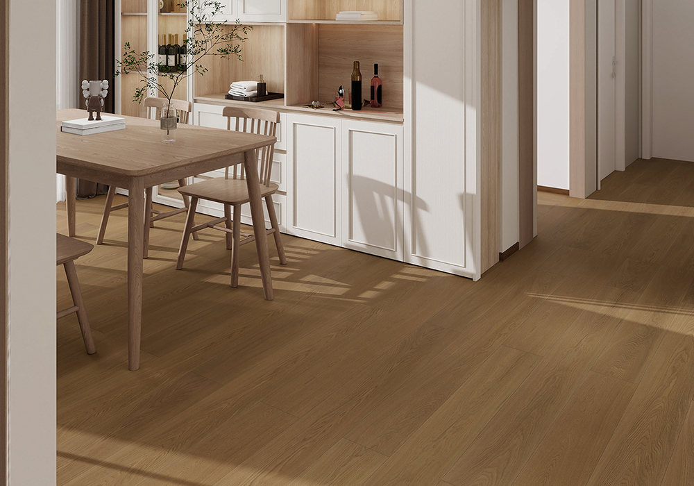 Oak Celestial-Order Weave Signature Engineered Wood Flooring-KZD1915