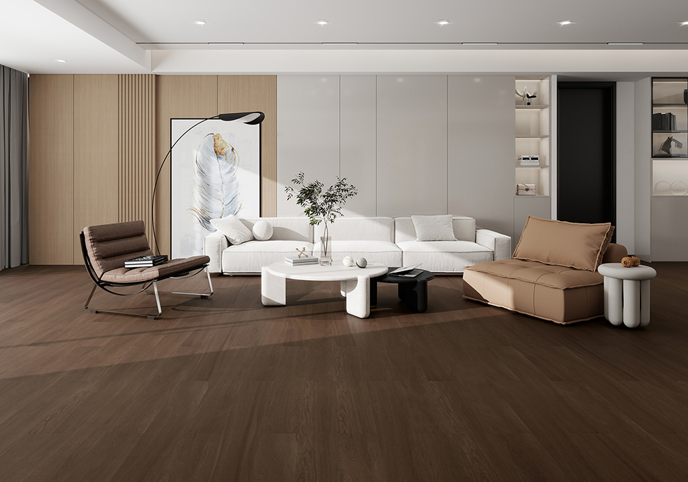 Fragrant-Brown Oak Slim-Profile Engineered Wood Flooring-CZD1205