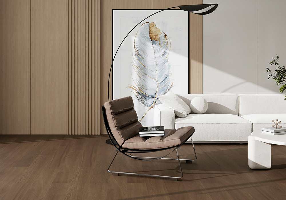 Fragrant-Brown Oak Slim-Profile Engineered Wood Flooring-CZD1205