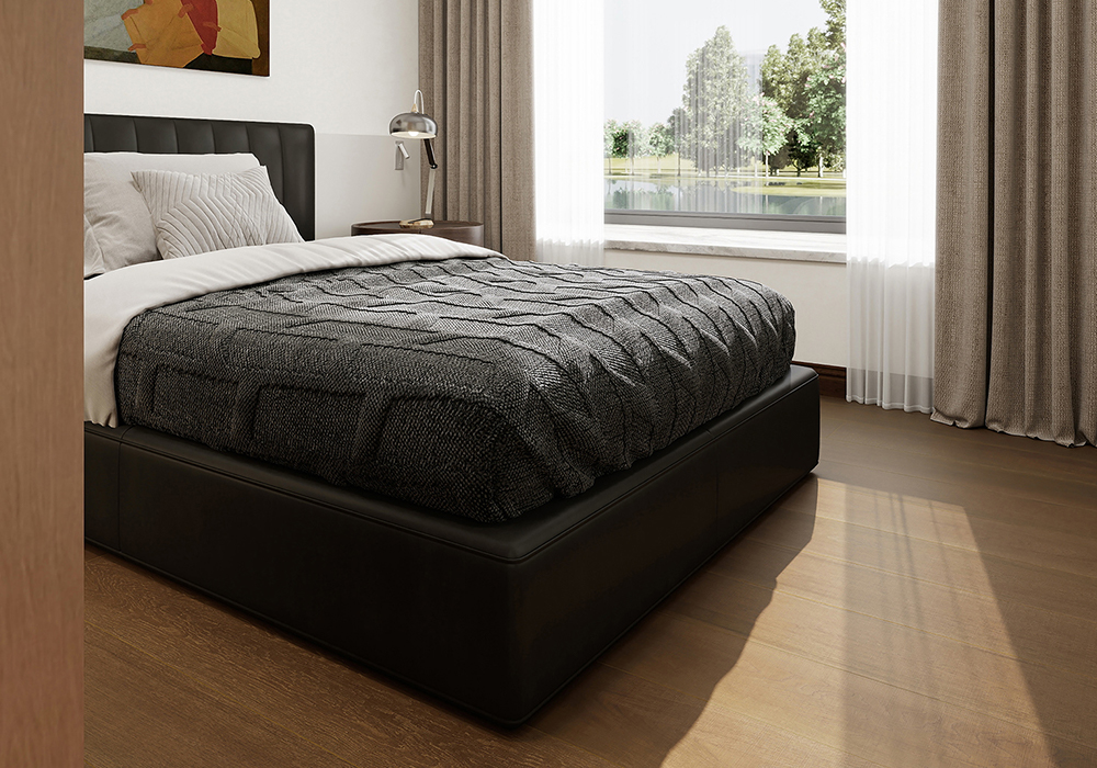 Feather-Light Oak Wave-Cured Engineered Wood Flooring-WZD1933