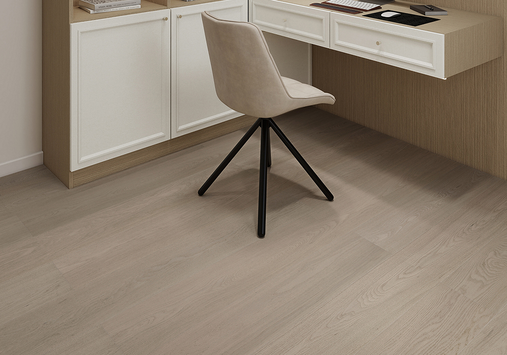 Signature Snow-Whisper Oak Engineered Wood Flooring-KZD1907