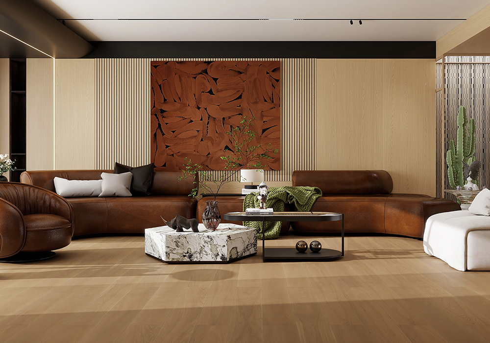 Woven-Dream Finish Oak Signature Engineered Wood Flooring-KZD1918