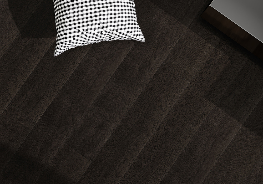 Slim-Profile Dark-Ale Oak Engineered Wood Flooring-CZD1206