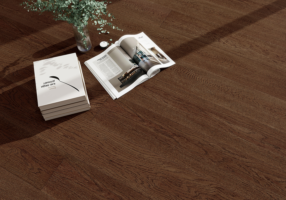 Graceful-Charm Oak Straight-Plank Engineered Wood Flooring-KZD1905