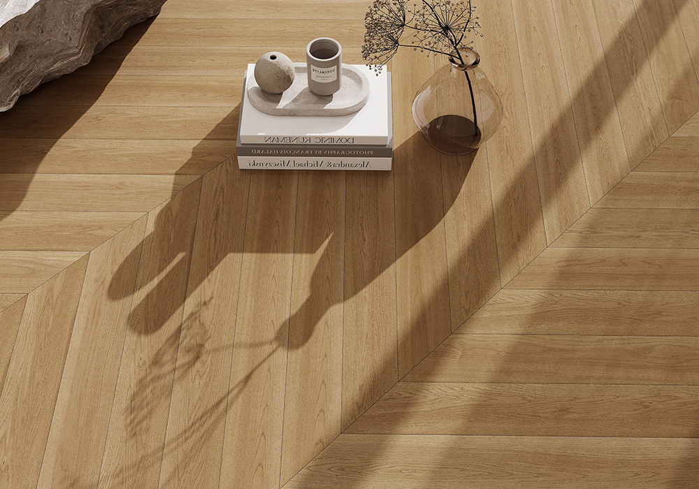 Straight-Plank Clear-Summer Oak Engineered Wood Flooring-KZD1902