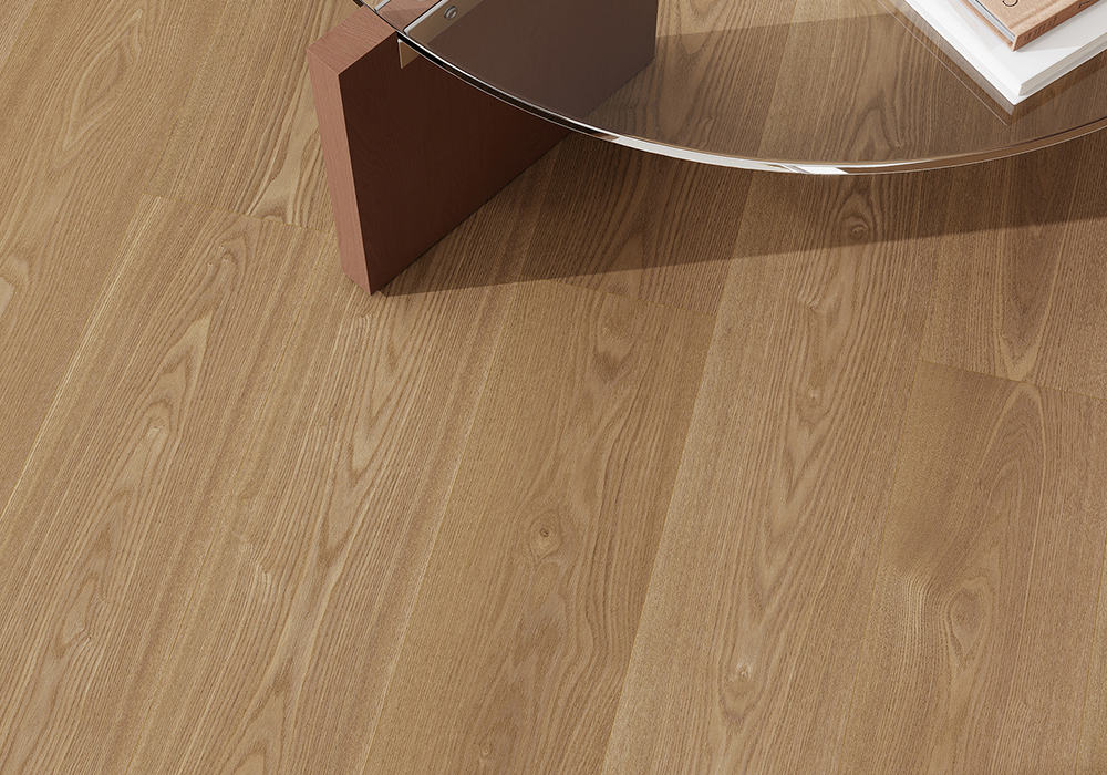 Ash Coastline Weave Textured Engineered Wood Flooring-QQD1222