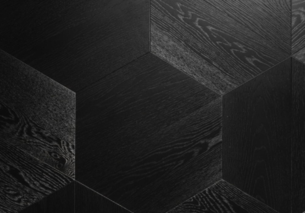 W9ZT4302 Trapezoid Parquet Oak Gentle Elegance Flooring Panel