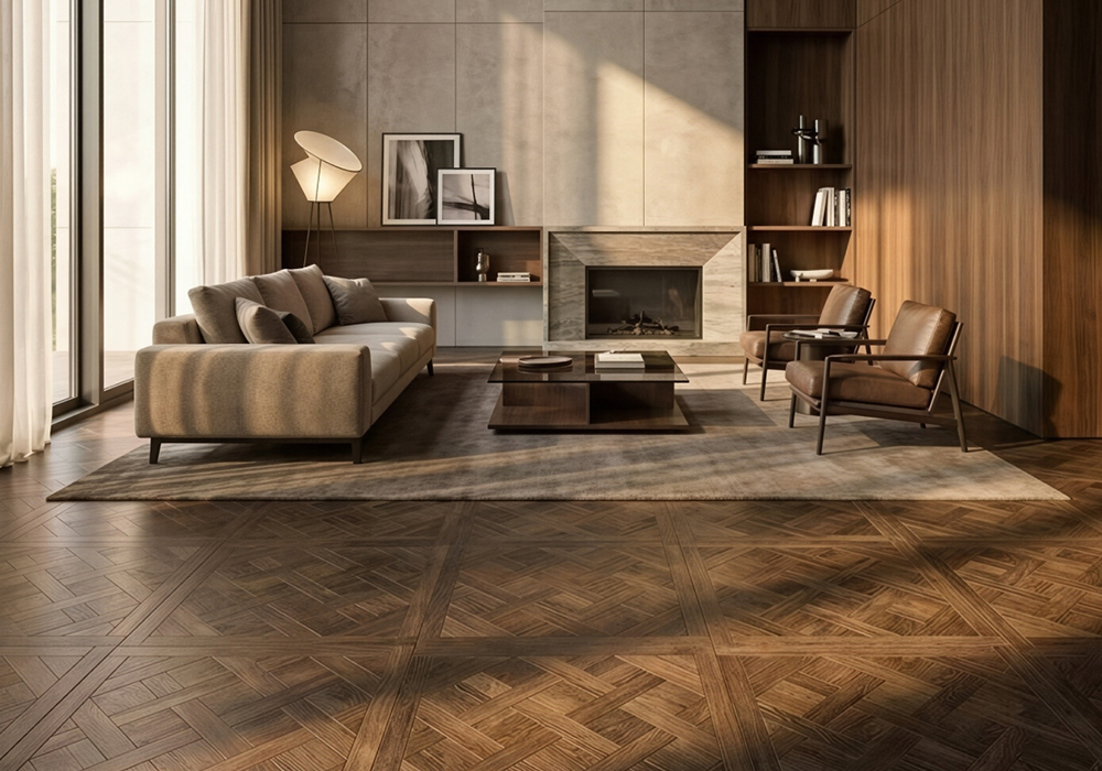 W9ZP8004 Versailles Parquet Oak Classic Charm Flooring Panel