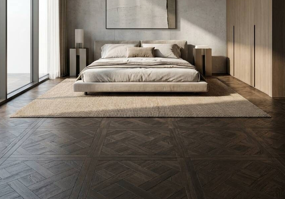 W9ZP8007 Versailles Parquet Oak Delicate Blossom Flooring Panel